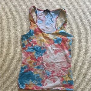 Ambiance Multicolor Tie-Dye Tank Top